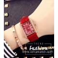 GUOU Authentic Korean Edition Watch For Women Rectangular belt retro Rome Scale Quartz Watch Wristwatch Female Simple Clock Leat